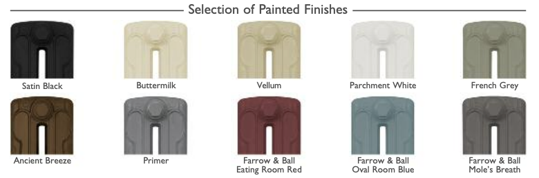 Selection Of Painted Finishes