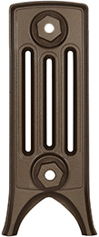 Rathmell 4 Column 460Mm Hammered Bronze End