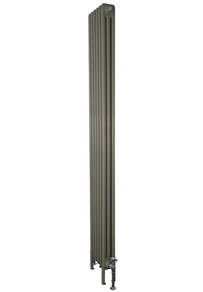Enderby Steel Radiator 3 Column 6 Section 1910Mm Willow Green