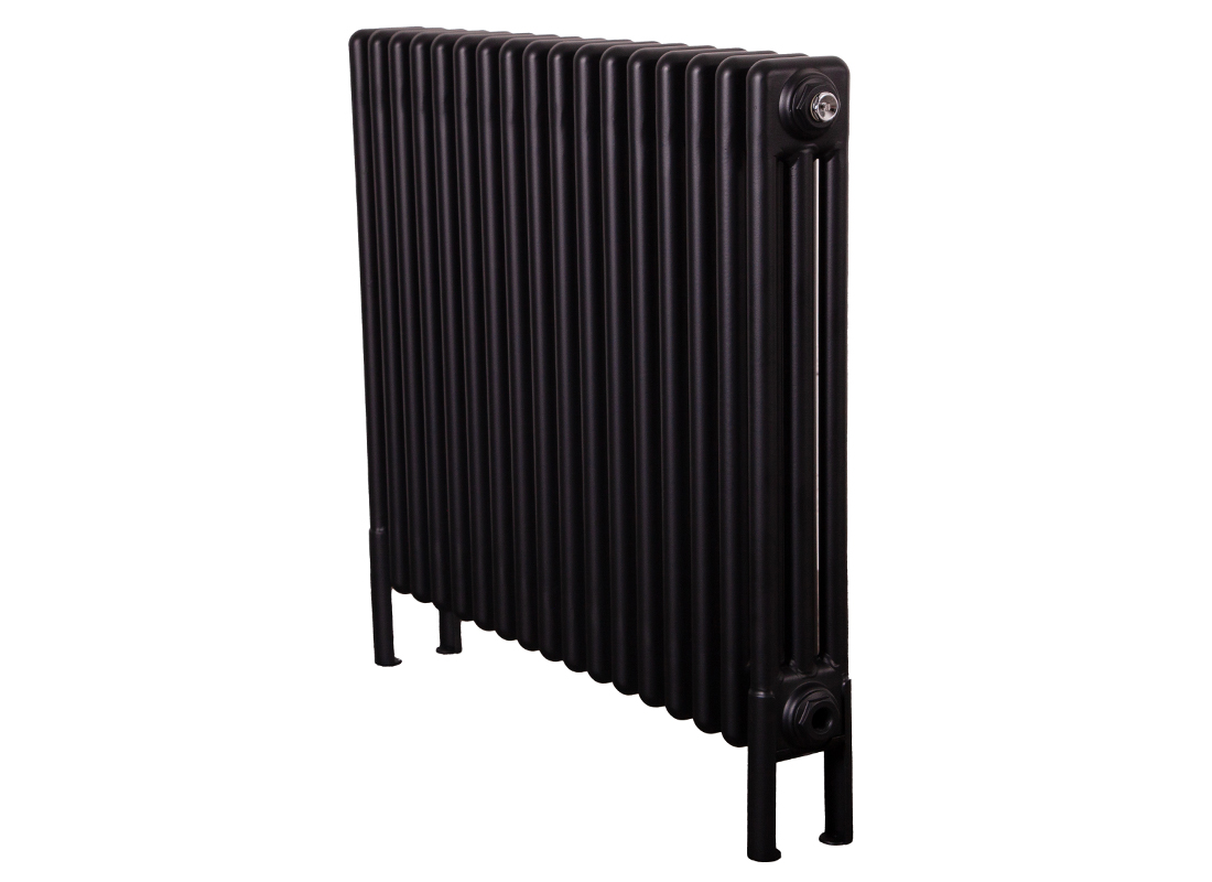 Enderby Steel Radiator 3 Column 17 Section Satin Black