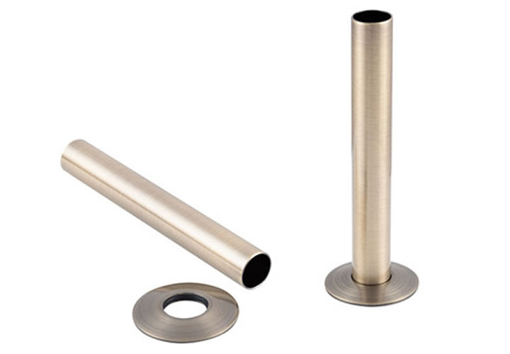 Pipe Shroud Antique Brass Lacquered Range