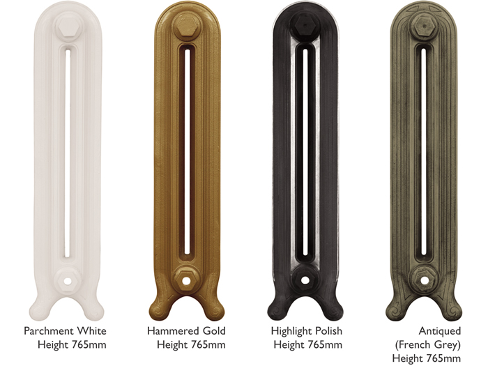 Tuscany 2 column painted cast iron radiator sections