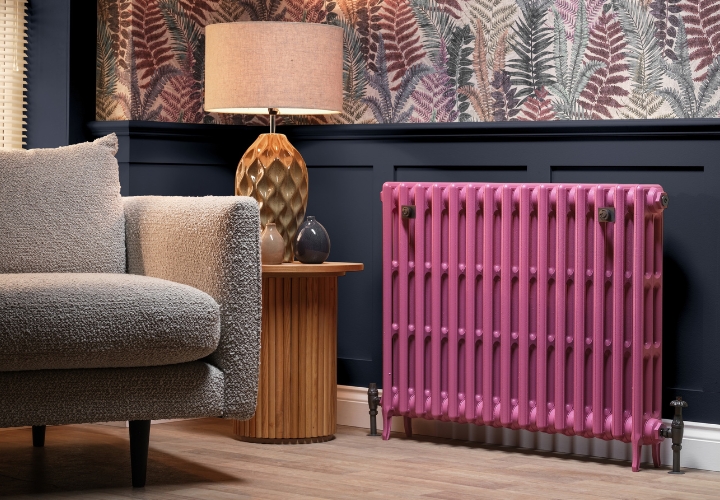 Victorian 3 Column Cast Iron Radiator