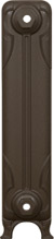 Liberty 1 Column 645Mm Hammered Bronze End