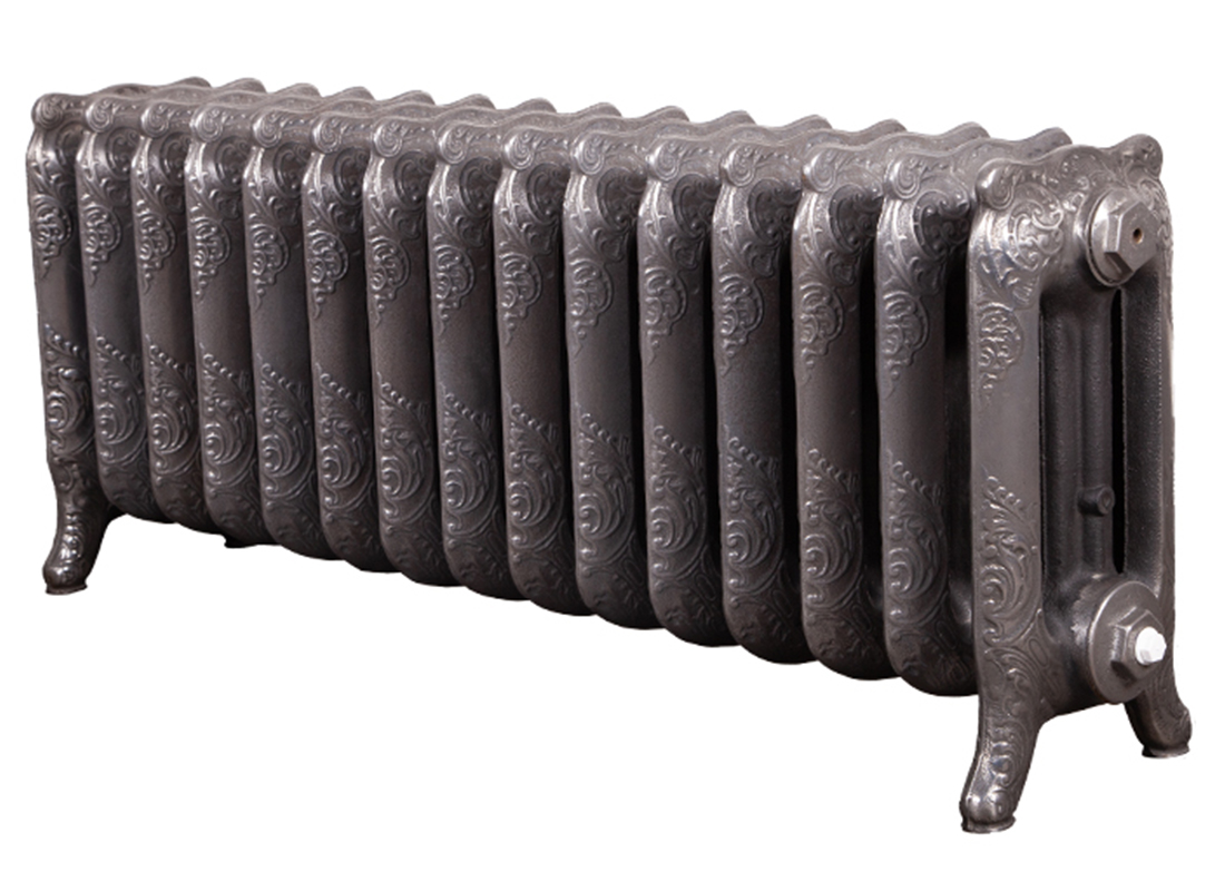 Rococo 3 Column 15 Sections Hand Burnished