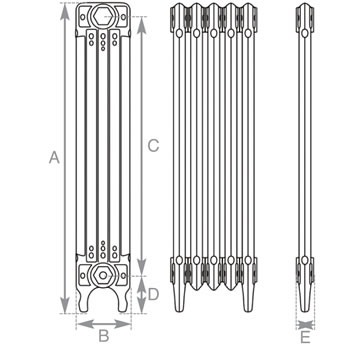 Deco Line Drawing