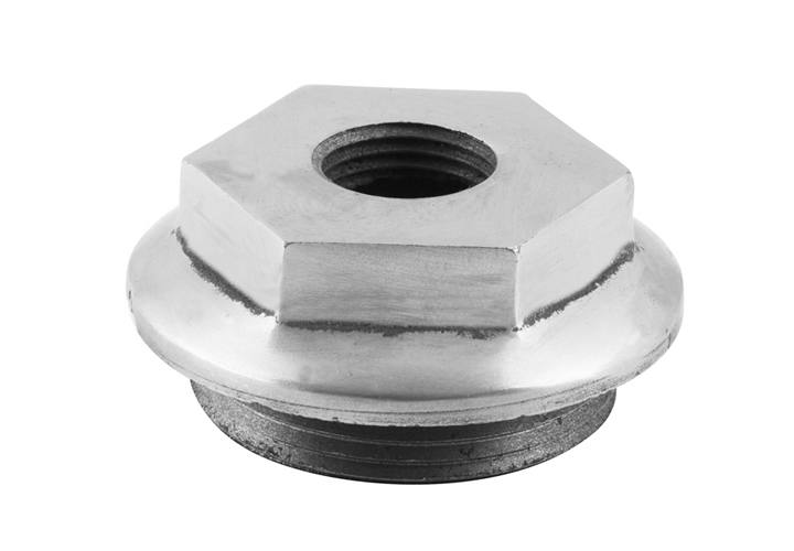 1.5" BSP to 0.5" BSP End Bush (Left Hand Thread) - Full Polish