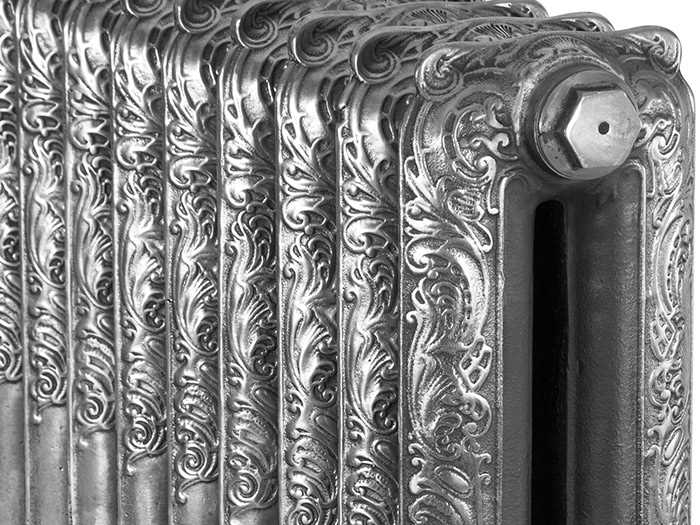 Rococo 2 Column 560Mm Hand Burnished Detail