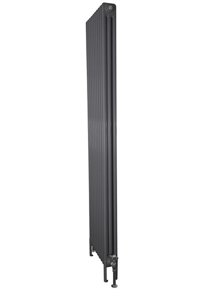 Enderby Steel Radiator 3 Column 10 Section 1910Mm Foundry Grey