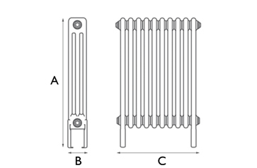 Enderby 3 Column 10 Section 1800Mm Measurements