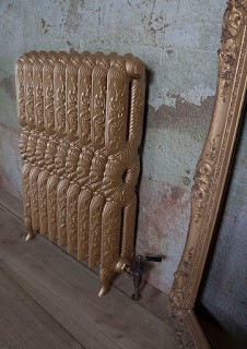 Ornate cast iron radiator