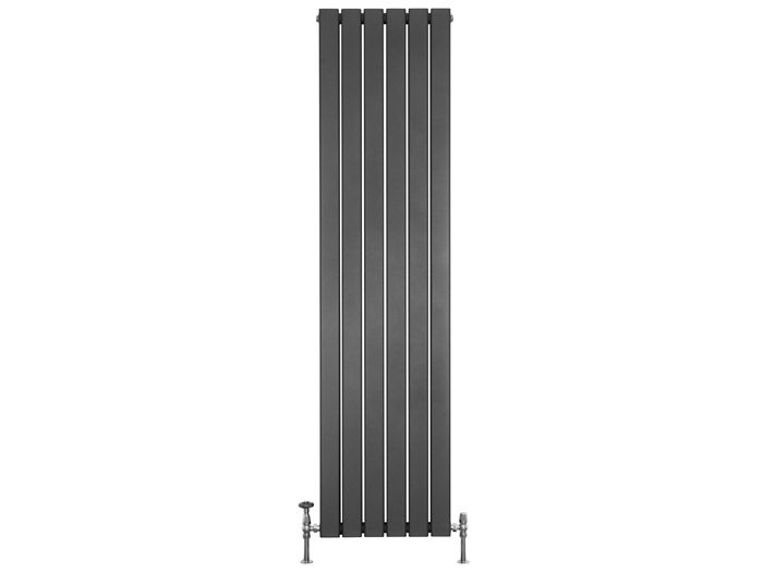 Vertical Flat Double Radiator 1800X452 Anthracite