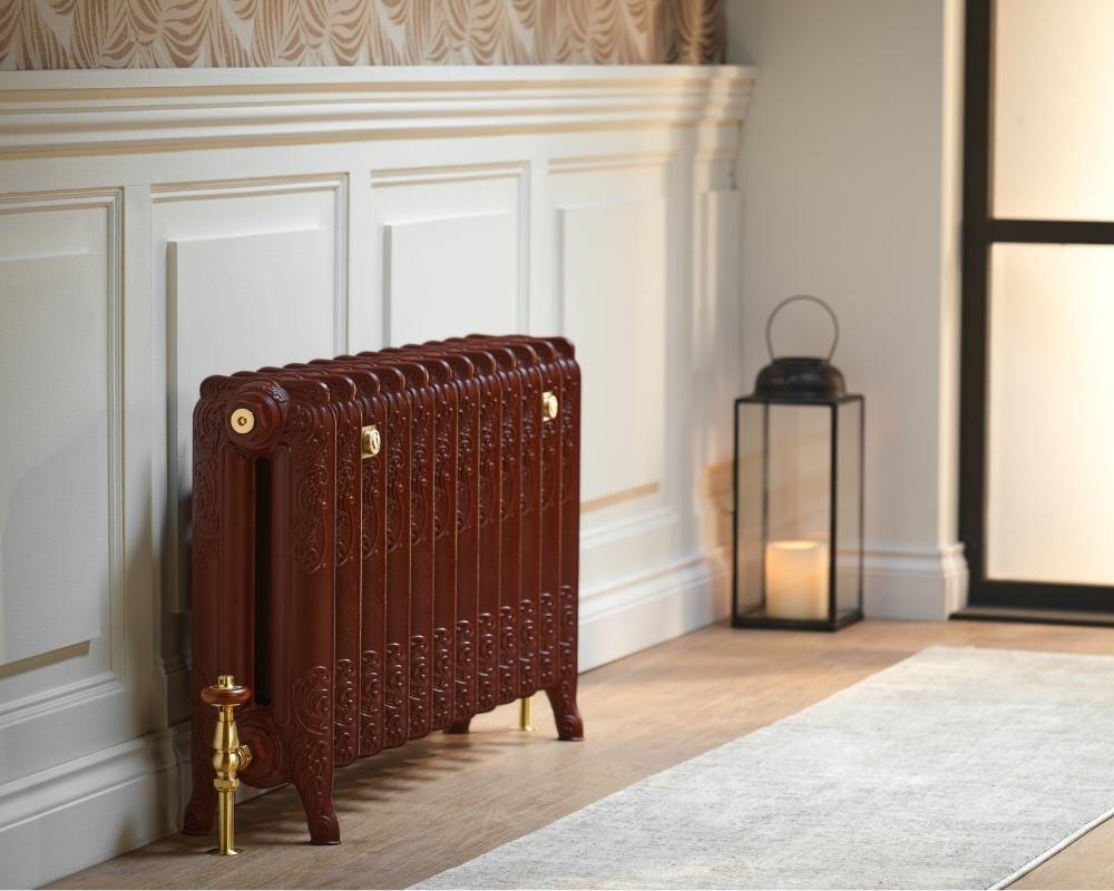 Rococo 2 Column Cast Iron Radiator