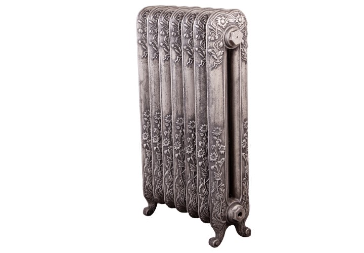 Daisy 2 Column 780Mm Antique Silver 7 Sections Range