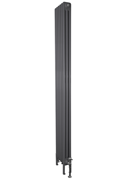 Enderby Steel Radiator 3 Column 6 Section 1910Mm Foundry Grey