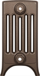 Rathmell 6 Column 460Mm Hammered Bronze End