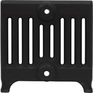 Victorian 9 Column 330Mm Satin Black End
