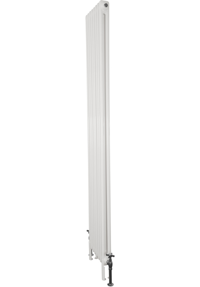 Enderby Steel Radiator 2 Column 8 Section 1800Mm White Primer