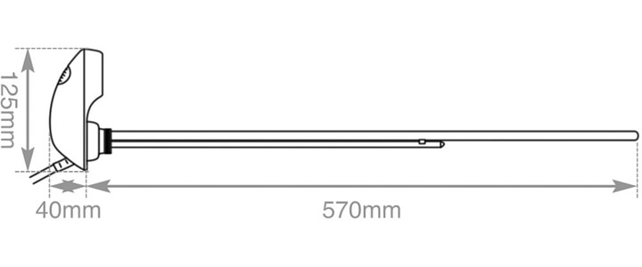 Electric Heating Element 2000 Watts Measurements