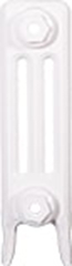 Victorian 3 Column 450Mm Parchment White End Section
