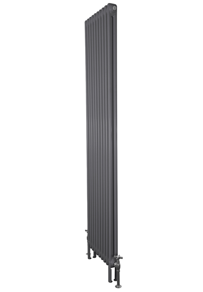 Enderby Steel Radiator 2 Column 10 Section 1910Mm Foundry Grey