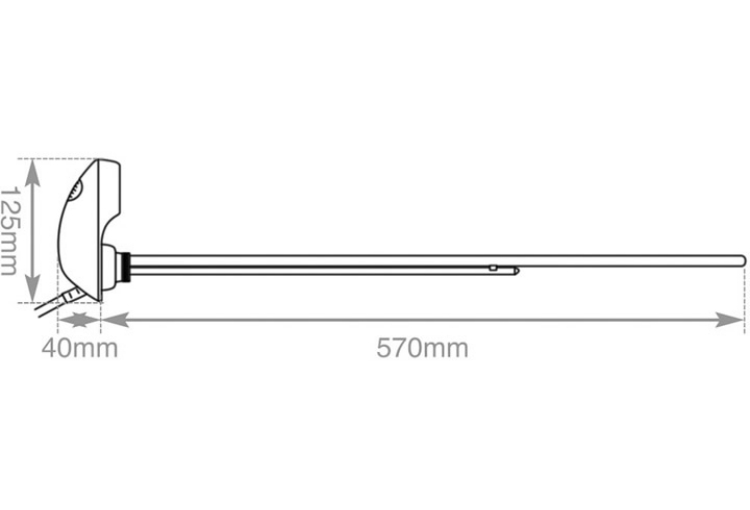 Electric Heating Element 2000 Watts Measurements