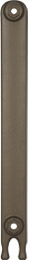Narrow Eton 765Mm Hammered Bronze End