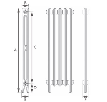 Rathmell 2 Column Line Drawing