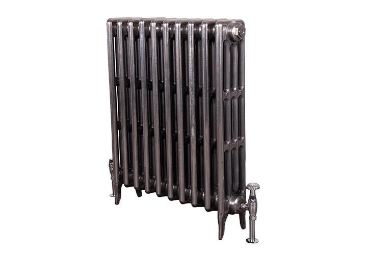 Victorian 4 Column, 10 Sections in Hand Burnished Finish H760mm x W644mm