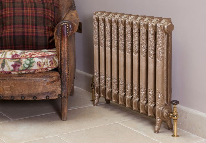 Rococo 1 Column Cast Iron Radiator
