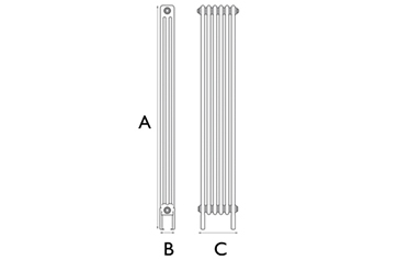 Enderby 3 Column 6 Section 1800Mm Measurements