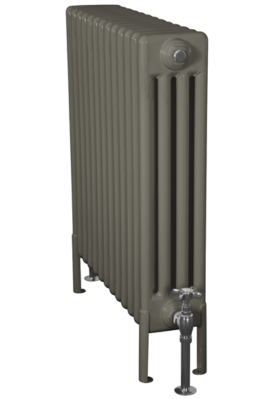 Enderby Steel Radiator 4 Column 13 Section 710Mm Willow Green