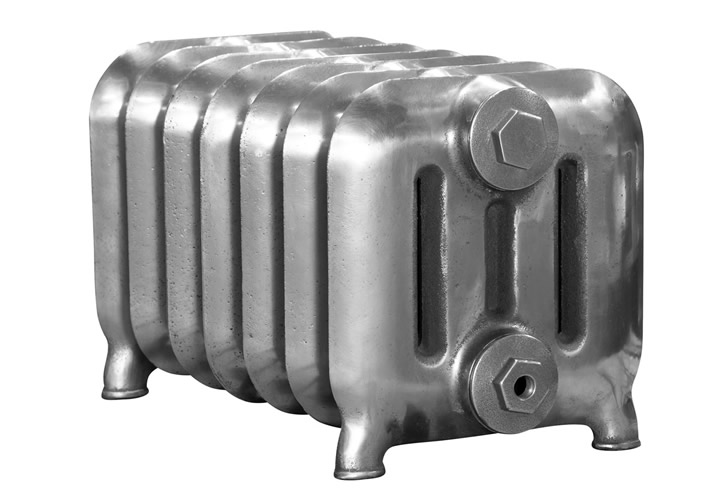Duchess 4 Column Hand Burnished Cast Iron Radiator - H330mm x W559mm