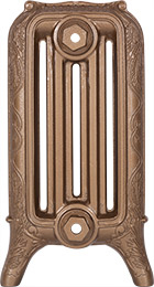 Ribbon 4 Column 530Mm Hammered Gold End