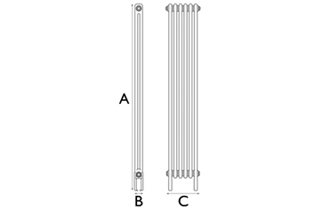 Enderby 2 Column 6 Section 1800Mm Measurements