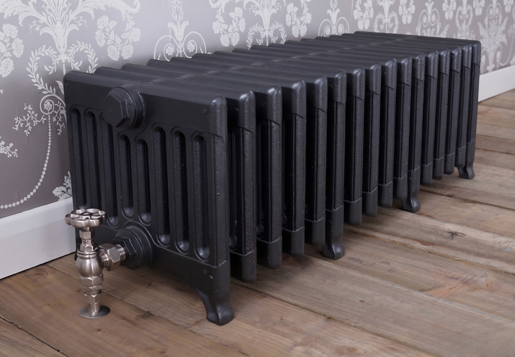 Victorian 9 Column Cast Iron Radiator
