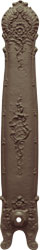 Antoinette 985Mm Hammered Bronze End