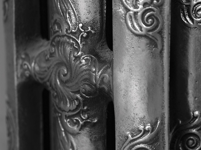 Rococo 3 Column 780Mm Hand Burnished Detail