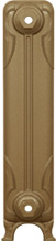 Liberty 1 Column 645Mm Hammered Gold End
