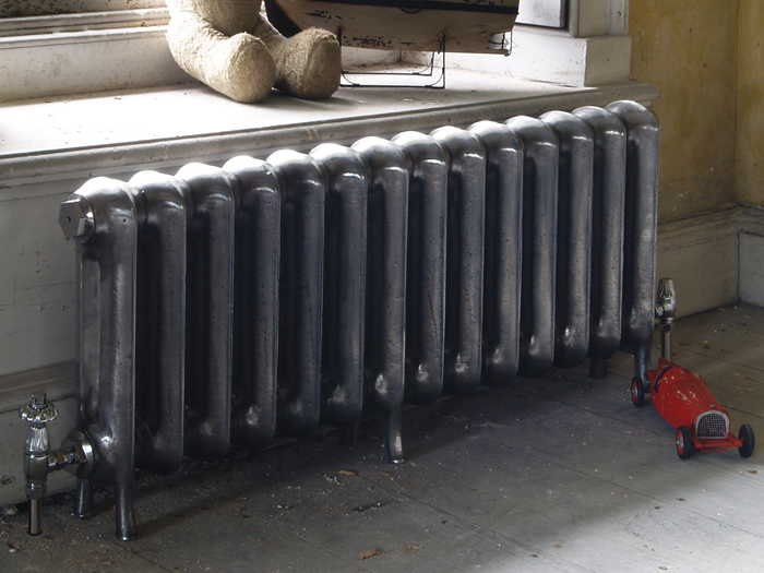 Princess 14 Section Hand Burnished Cast Iron Radiator