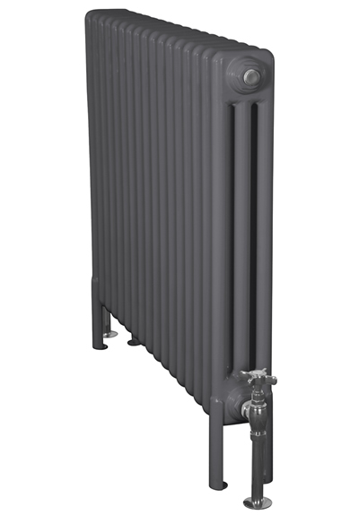 Enderby Steel Radiator 3 Column 17 Section 710Mm Foundry Grey
