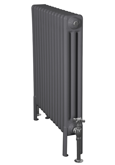 Enderby Steel Radiator 3 Column 13 Section 710Mm Foundry Grey