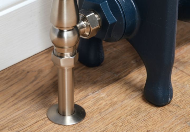 Satin Nickel Pipe Shrouds