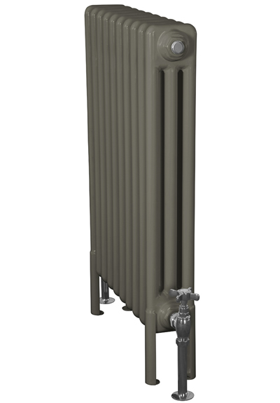 Enderby Steel Radiator 3 Column 10 Section 710Mm Willow Green