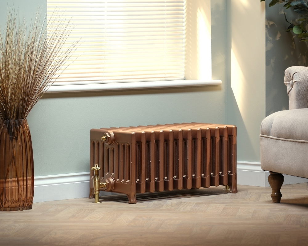 Victorian 9 Column Cast Iron Radiator