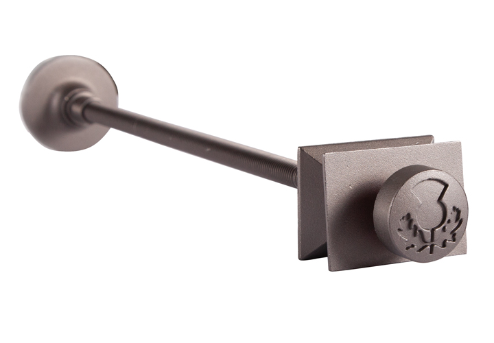 Thistle Pewter Wall Stay - 300mm