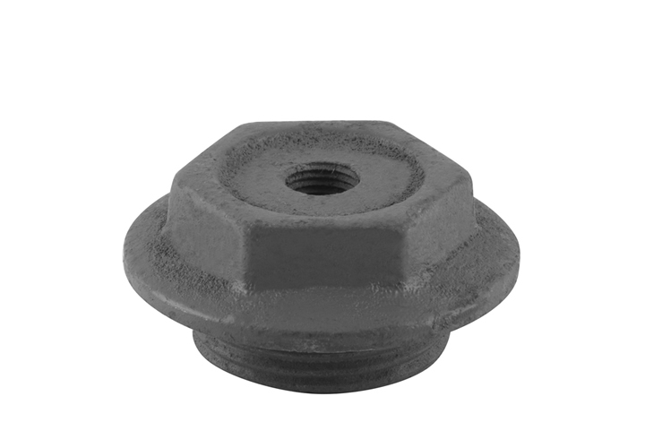 1" End Cap With Bleed Inlet Right Hand Thread