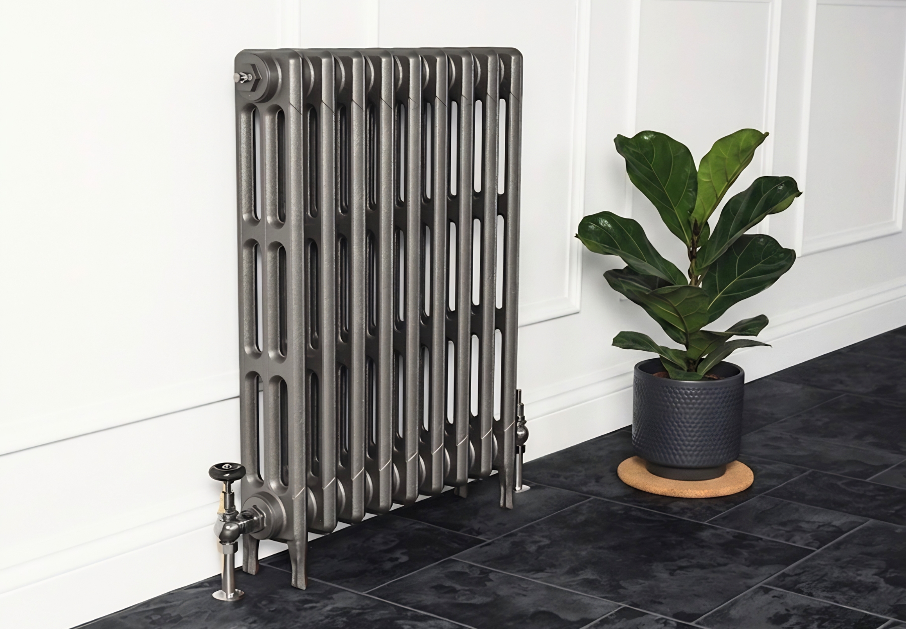 Victorian 3 Column Cast Iron Radiator