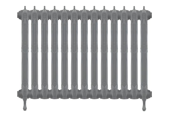 Dragonfly 2 column radiator H790mm x W1139mm x D225mm in primer