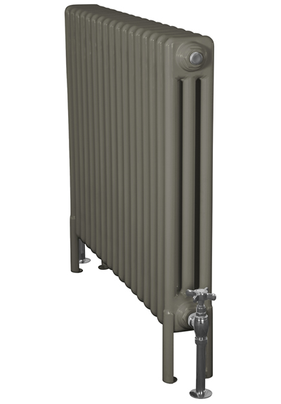 Enderby Steel Radiator 3 Column 17 Section 710Mm Willow Green